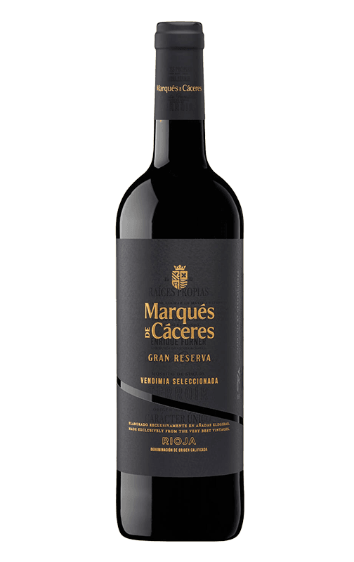Marqués de Cáceres Gran Reserva 2019, vino tinto de la D.O. La Rioja (Marqués de Cáceres)