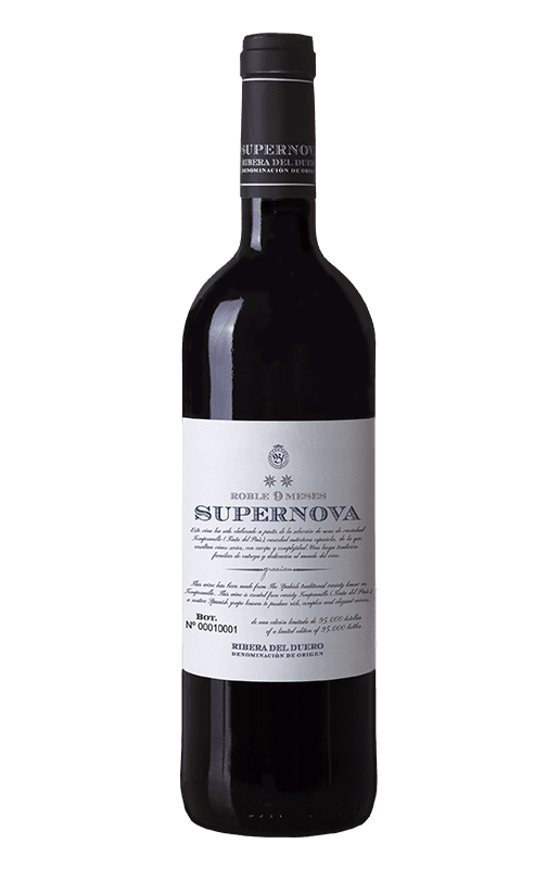 Supernova Roble 2023, vino tinto de la D.O. Ribera del Duero (Bodegas Riego)